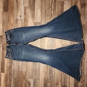 Wm Rock&Roll denim bell bottom 28W x 32L